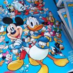 Album y cromos de la colección Mickey y Donald: Un mundo fantástico de Panini Cromos.