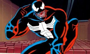 Veneno, o Venom, en la serie de animación de Spiderman de los años 90
