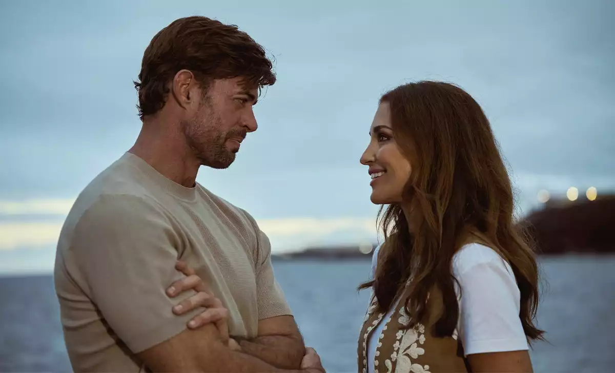 William Levy y Paula Echevarría en Arcadia. Créditos: Secuoya Studios