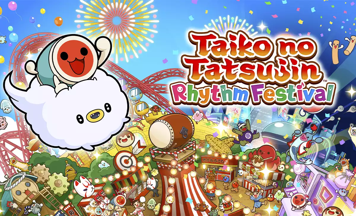 Logo de Taiko no Tatsujin Rhythm Festival. Créditos: Bandai Namco