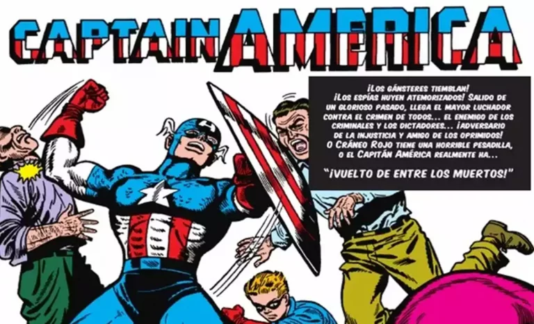 El regreso del Capitán América en los años 50. Créditos: Marvel/Panini