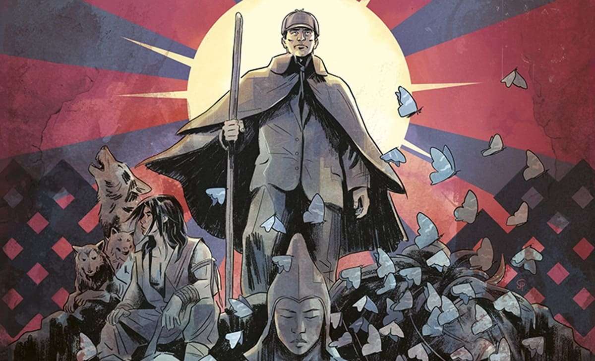 Portada de Sherlock Holmes y el misterio del Tíbet. Créditos: Norma Editorial.