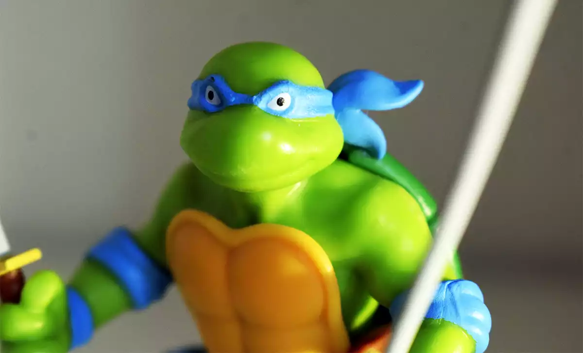 Leonardo del Cowabunga Set de Comansi. Créditos: docpastor.com - Amamos la Cultura Pop
