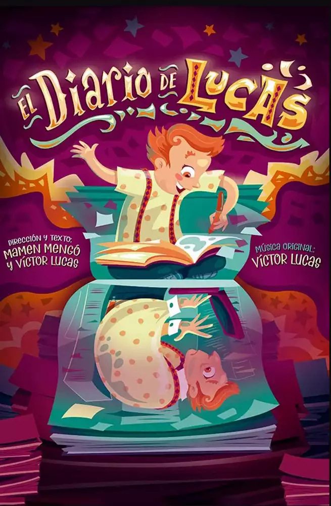 Cartel de El diario de Lucas. Créditos: Off Compañía