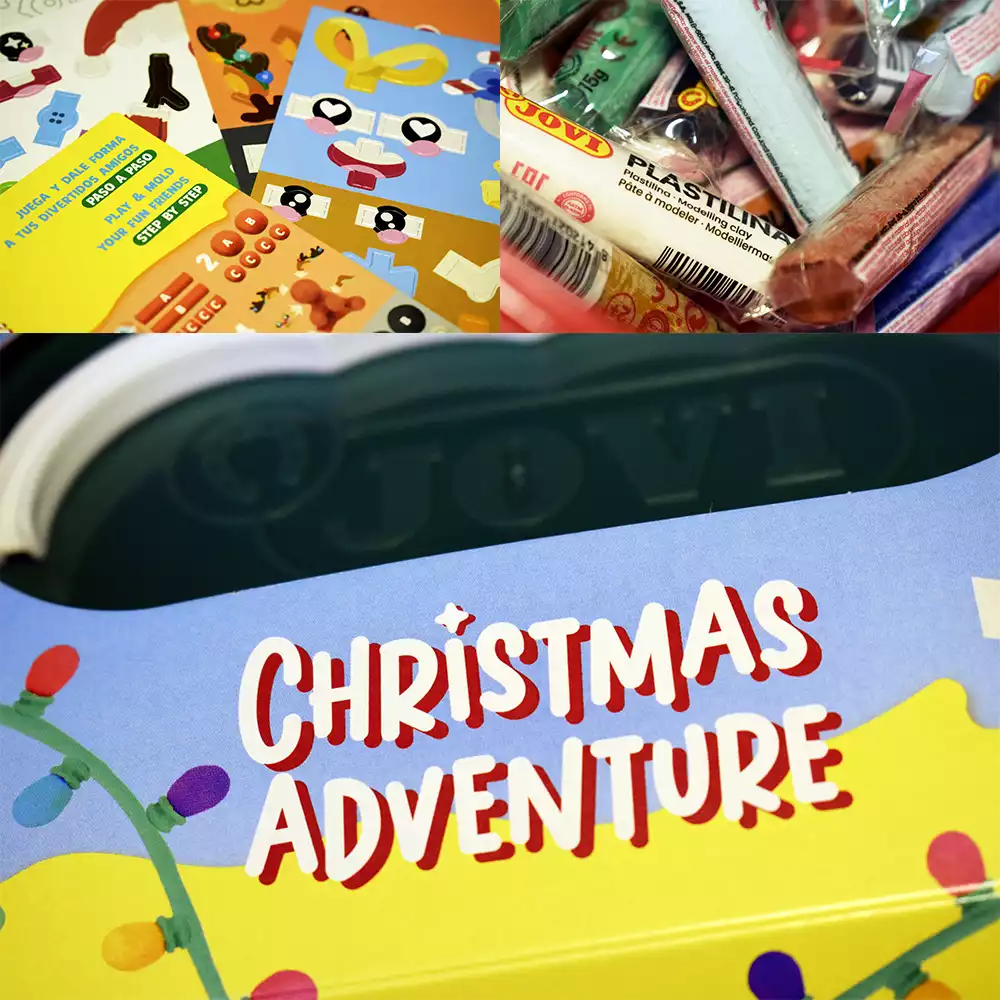 Cofre de plastilina Christmas Adventure de Jovi. Créditos: docpastor.com - Amamos la Cultura Pop