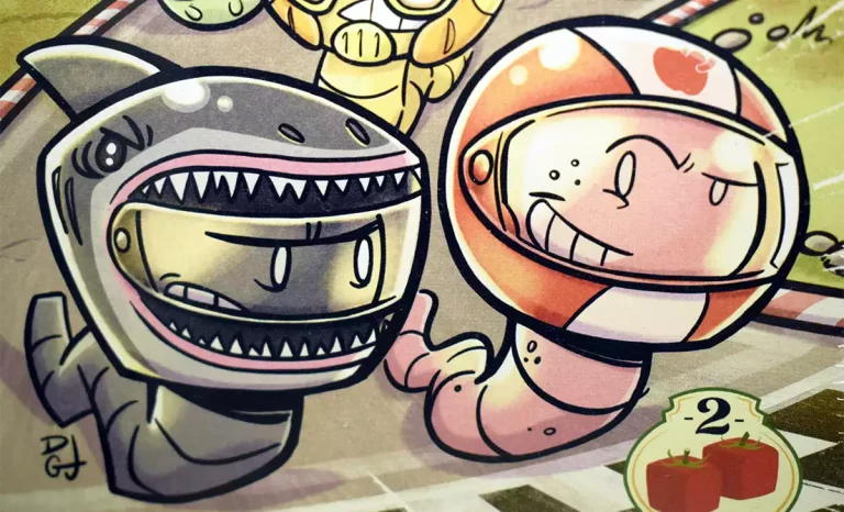 Portada del juego Worm Up! de 2 Tomatoes Games. Créditos: docpastor.con - Amamos la Cultura Pop