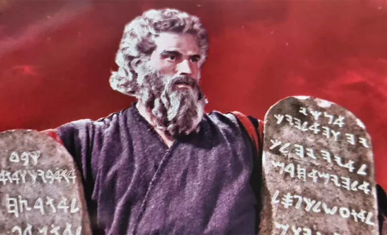 Charlton Heston en la portada del Steelbook de Los diez mandamientos. Créditos: docpastor.com - Amamos la Cultura Pop