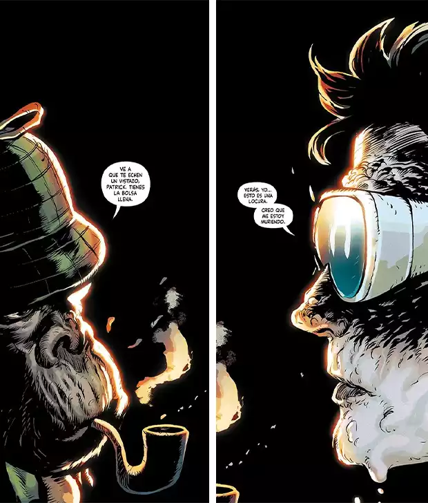 El detective Chimpancé y Plastic Man en Plastic Man: ¡Nunca más! Créditos: DC/Panini