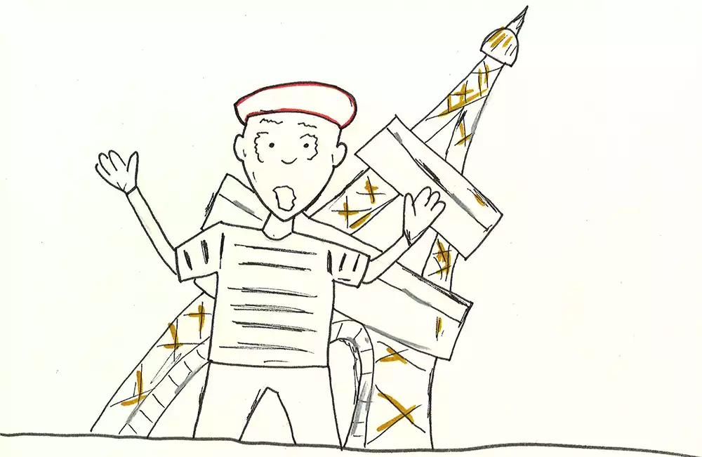 Frost, perrito de aventuras llega a París. Créditos: docpastor.com - Amamos la Cultura Pop