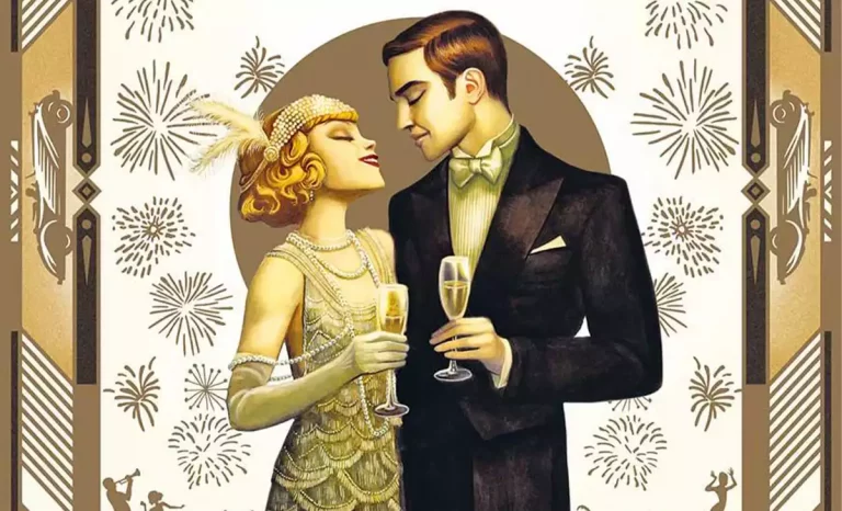Cubierta de El Gran Gatsby ilustrada por Benjamin Lacombe. Créditos: Edelvives