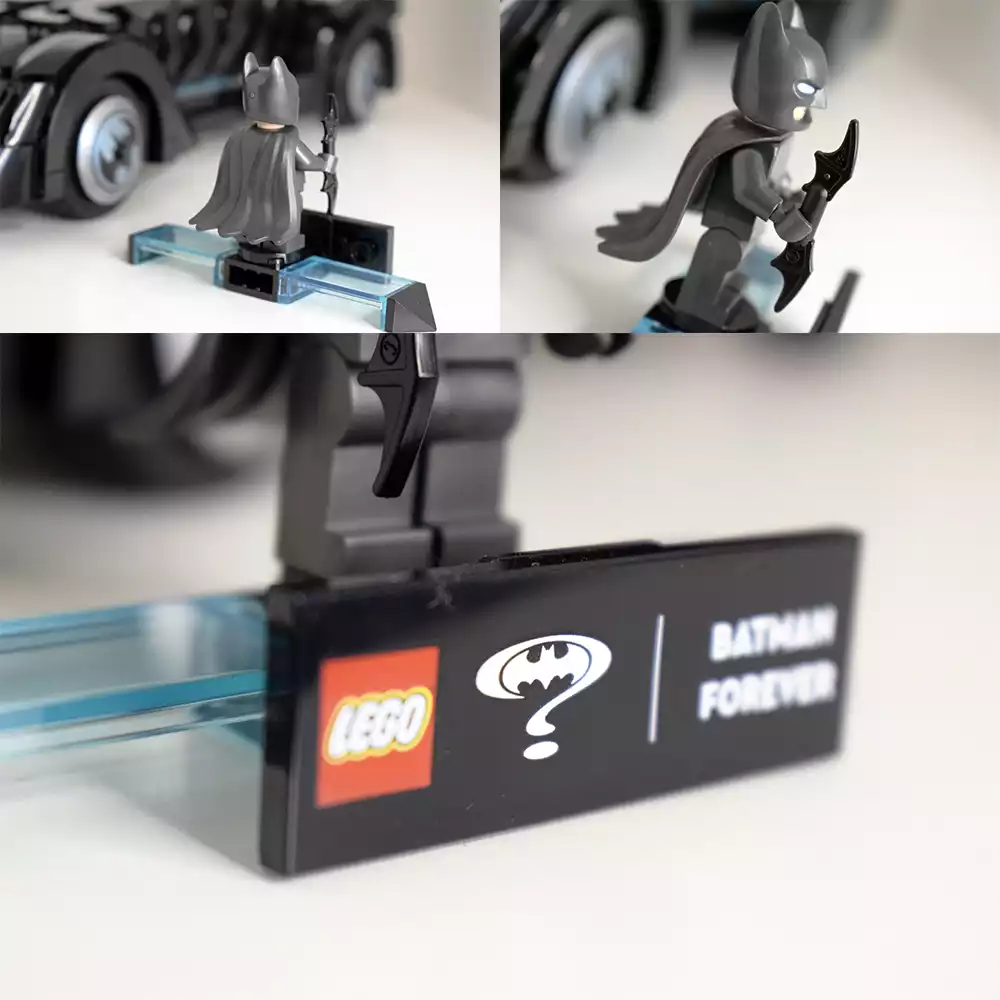 Detalles de la minifigura de Batman Forever. Créditos: docpastor.com