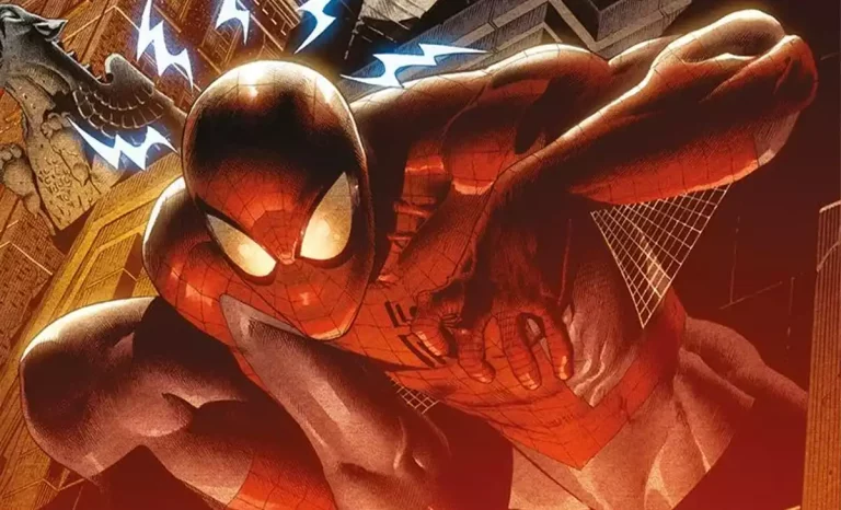 Spiderman en Predator versus Spiderman. Créditos: Panini/Marvel