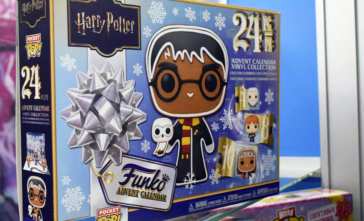 Calendario de adviento de Funko de Harry Potter. Créditos: docpastor.com