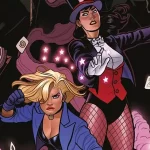 Canario Negro y Zatanna en Hechizo de sangre. Créditos: Panini/DC