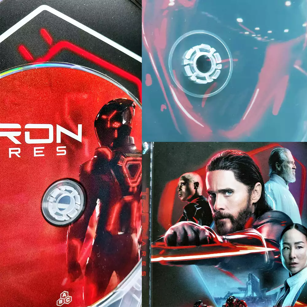 Detalles del Steelbook de Tron: Ares de Divisa. Créditos: docpastor.com