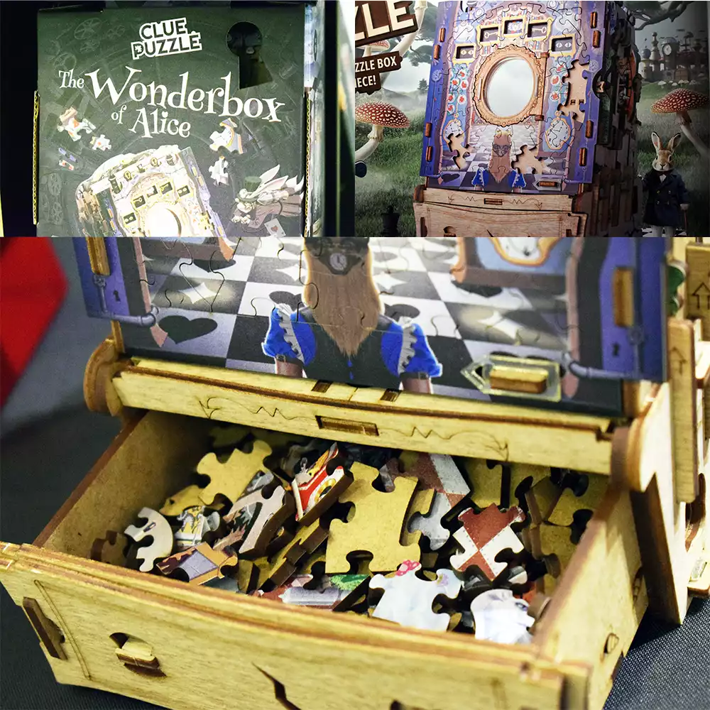 Detalles del puzle de Alicia en el país de las maravillas. Créditos: docpastor.com