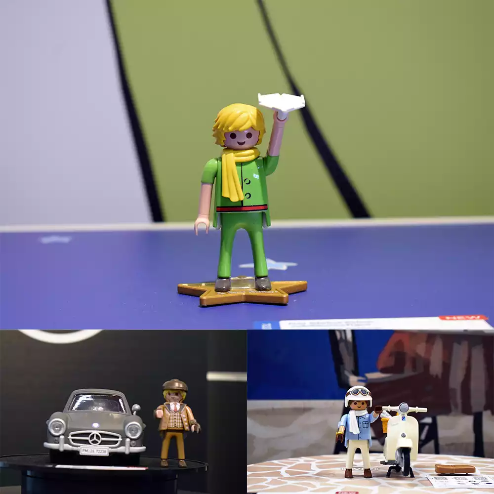 El principito de Playmobil y otros materiales. Créditos: docpastor.com