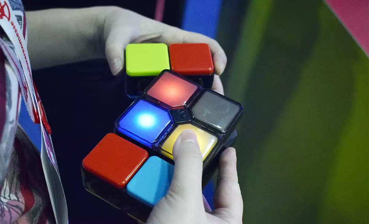 Flipslide en el booth de Moose Toys en la Spielwarenmesse. Créditos: docpastor.com