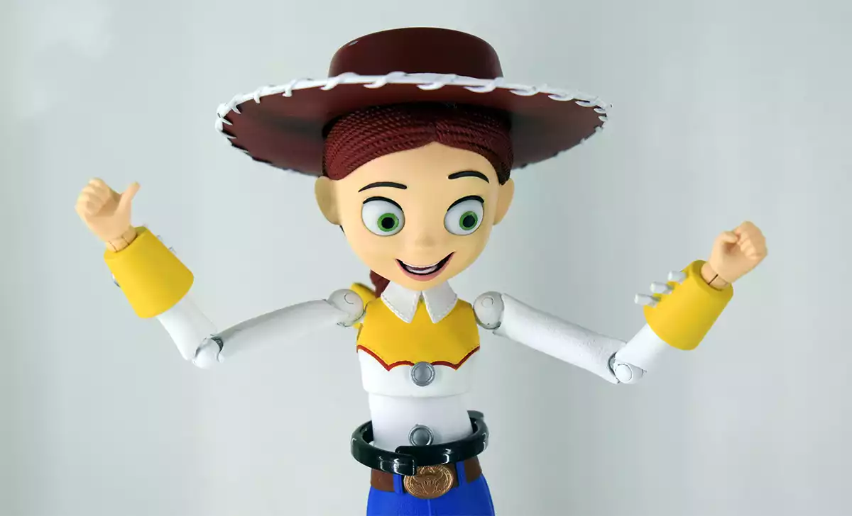 Jessie de Toy Story en el booth de Beast Kingdom en la Spielwarenmesse. Créditos: docpastor.com