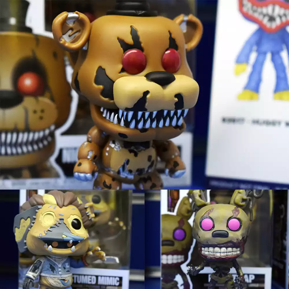 Los malvados animatrónicos de Five Nights at Freddy's. Créditos: docpastor.com