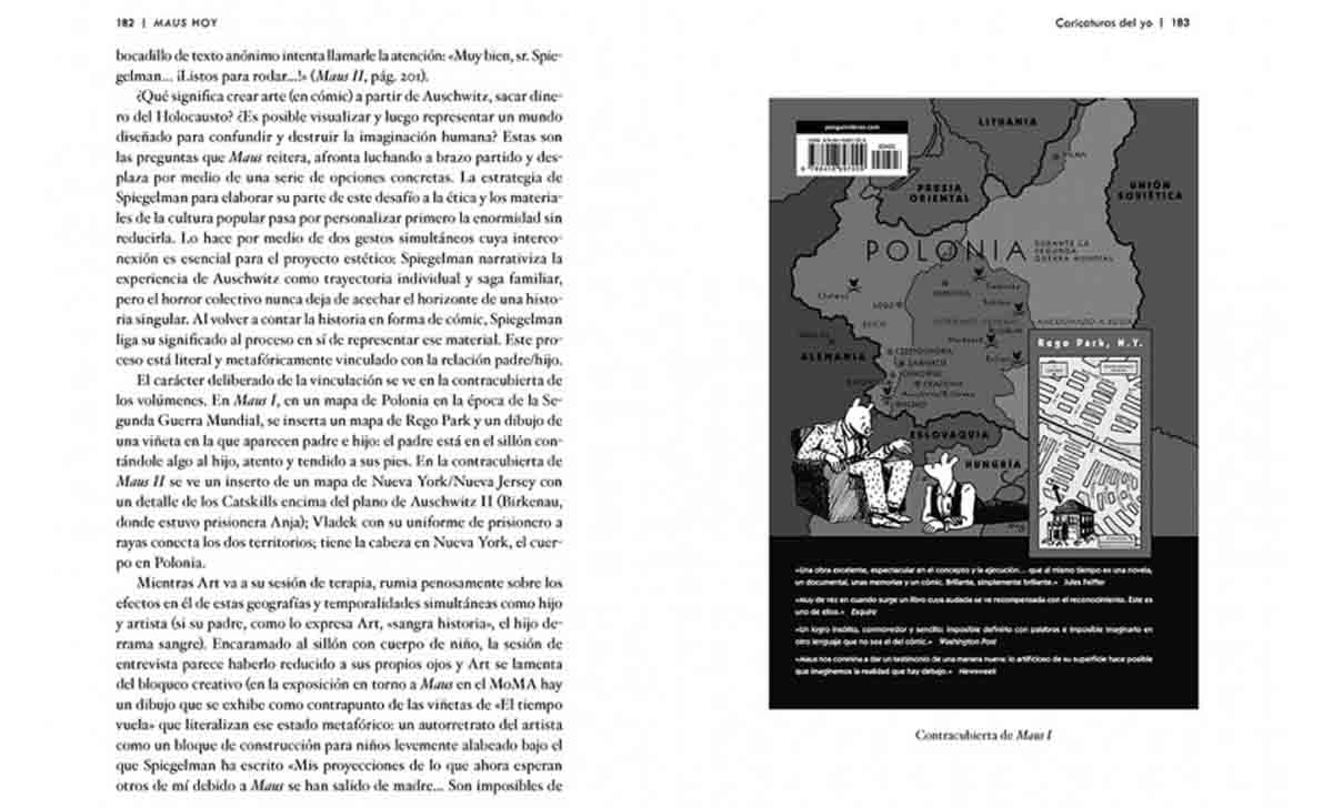 Páginas interiores de Maus hoy. Créditos: Penguin Libros.