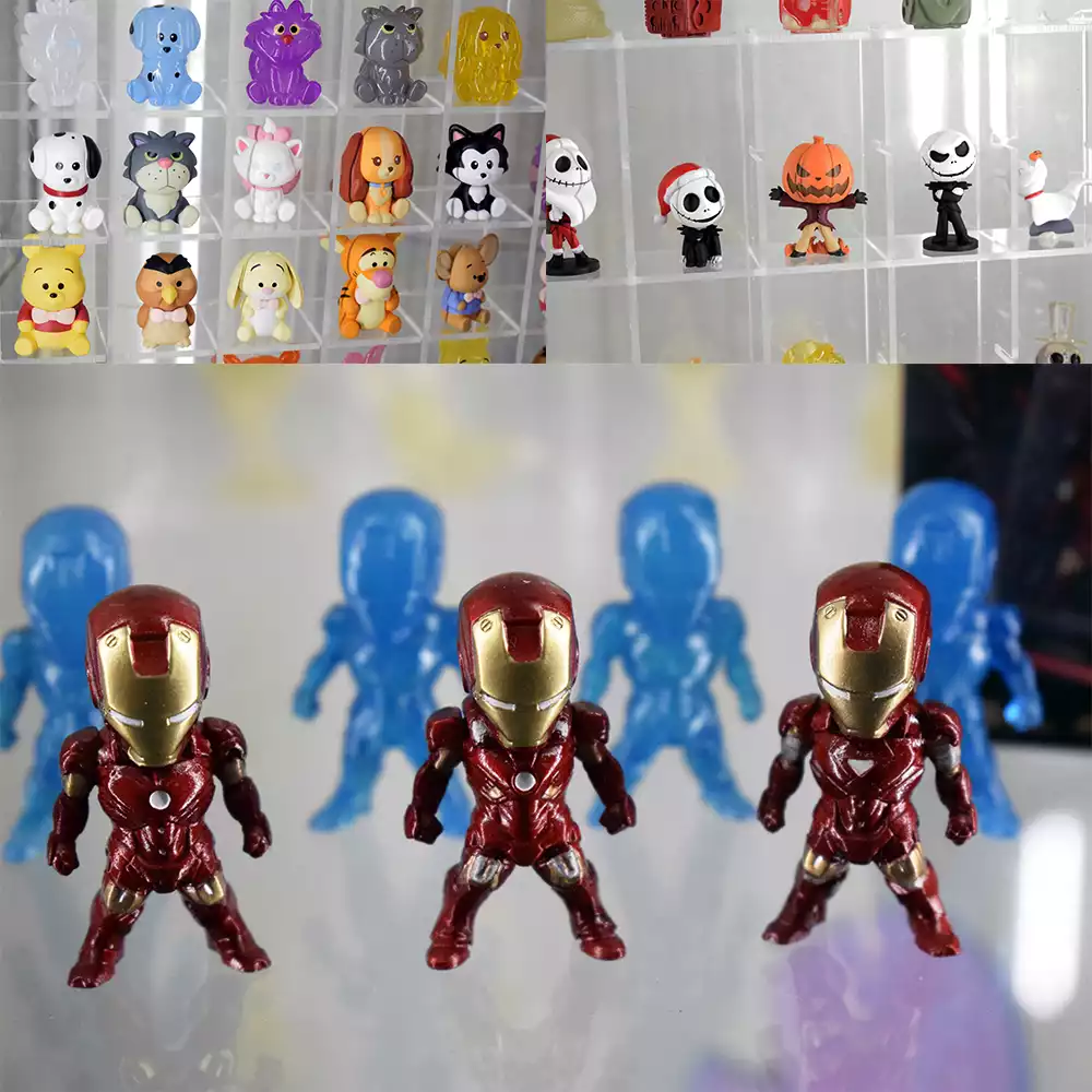 Minifiguras en el booth de Beast Kingdom de la 75ª Spielwarenmesse. Créditos: docpastor.com