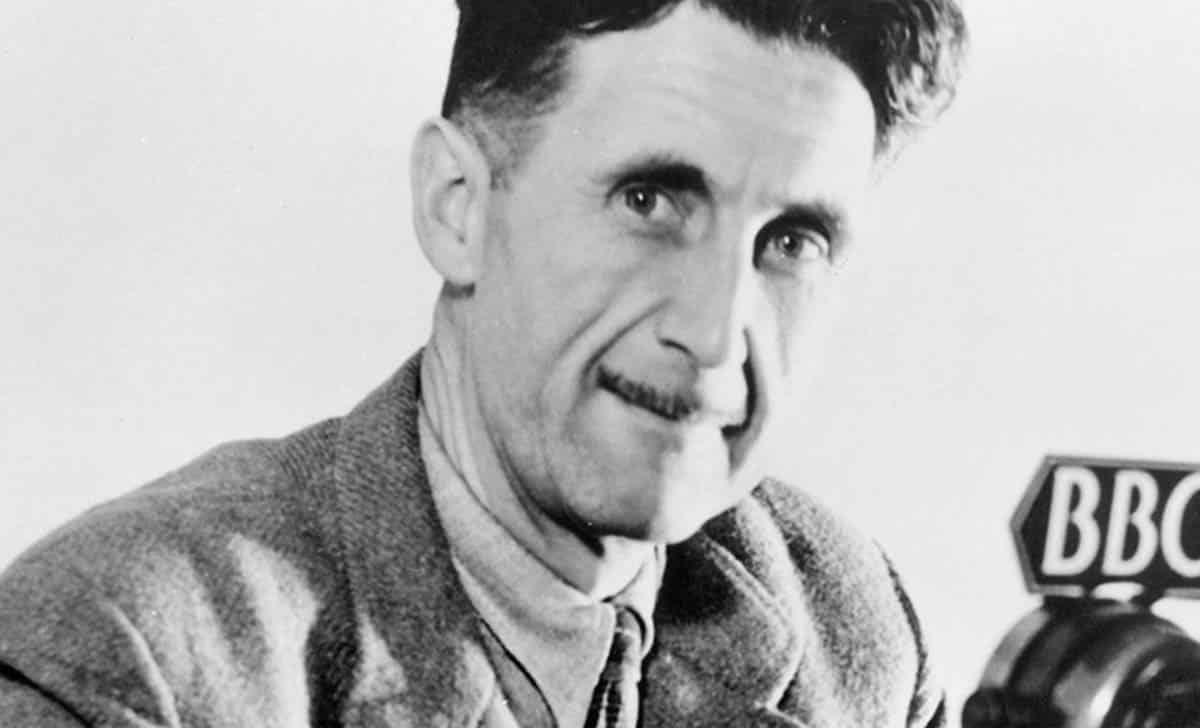 El escritor George Orwell. Créditos: Caramel Films.
