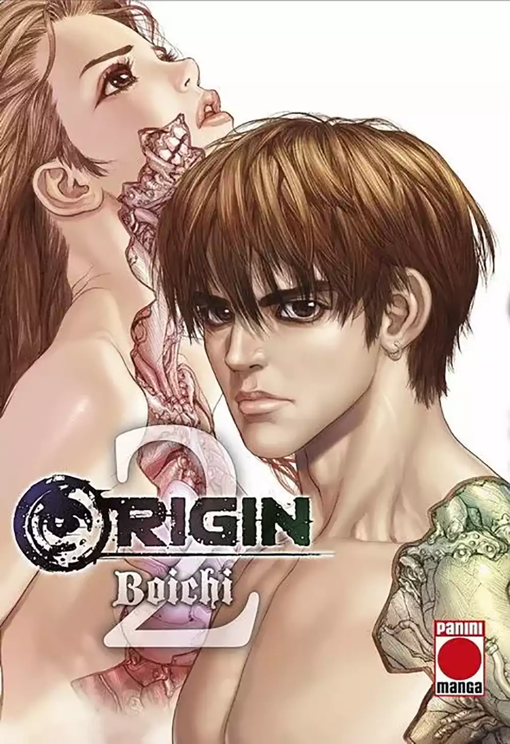 Portada del tomo 2 de Origin de Boichi. Créditos: Panini