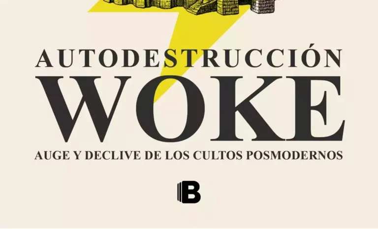 Portada de Autodestrucción Woke. Créditos: Penguin Random House