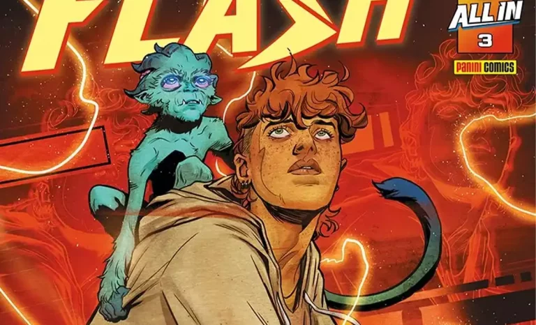 Portada del Absolute Flash nº3 con guion de Jeff Lemire. Créditos: Panini/DC