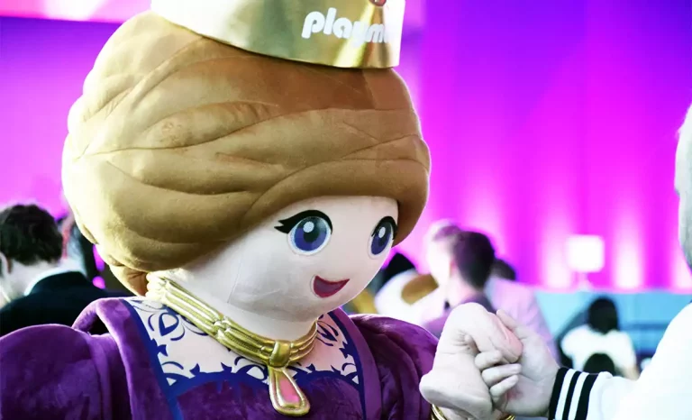 Princesa de Playmobil en el acto de apertura de la 75ª Spielwarenmesse. Créditos: docpastor.com