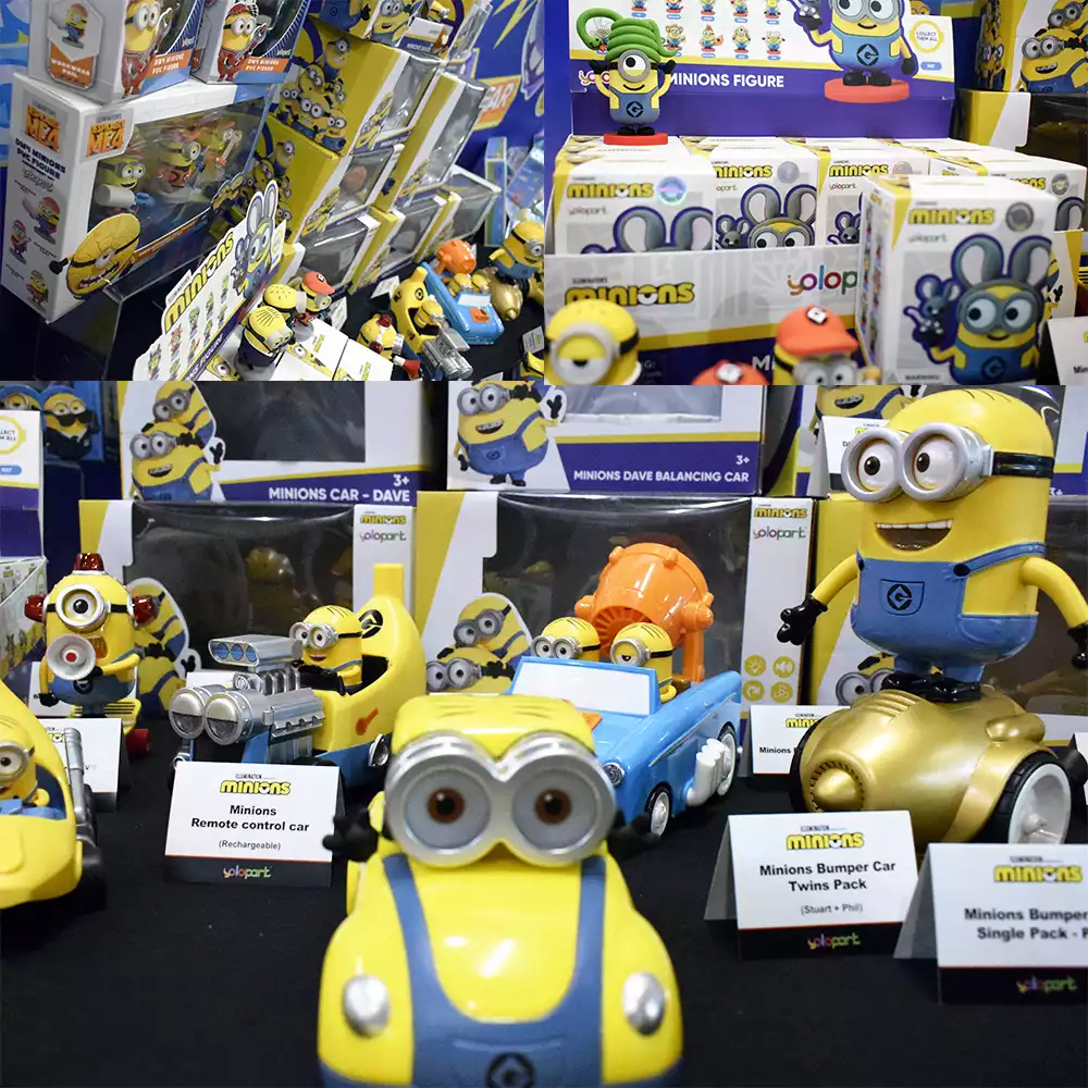 Producto de los Minions de Yolopark. Créditos: docpastor.com