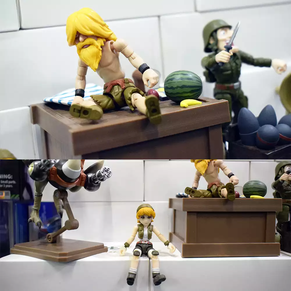 Productos de Metal Slug de Yolopark. Créditos: docpastor.com