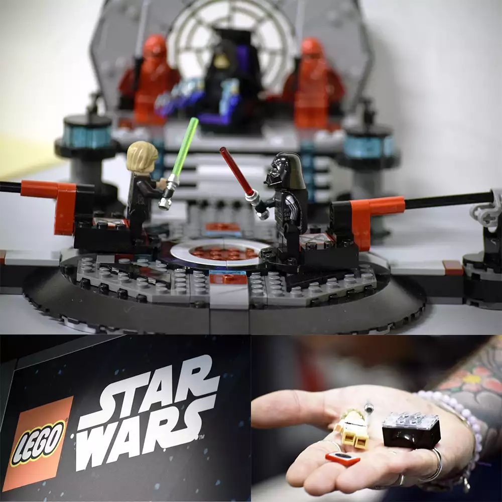 Star Wars en LEGO. Créditos: docpastor.com