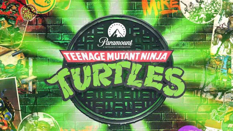 Logotipo de las Tortugas Ninja. Créditos: Paramount Pictures