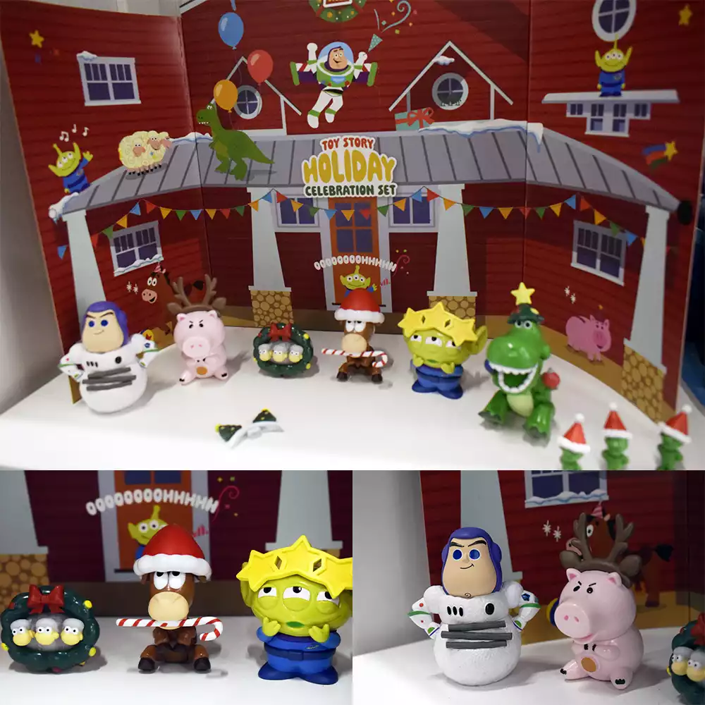 Toy Story Holiday Celebration Set de Beast Kingdom. Créditos: docpastor.com