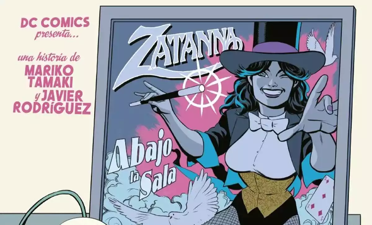 Zatanna vista por Javier Rodríguez. Créditos: DC/Panini