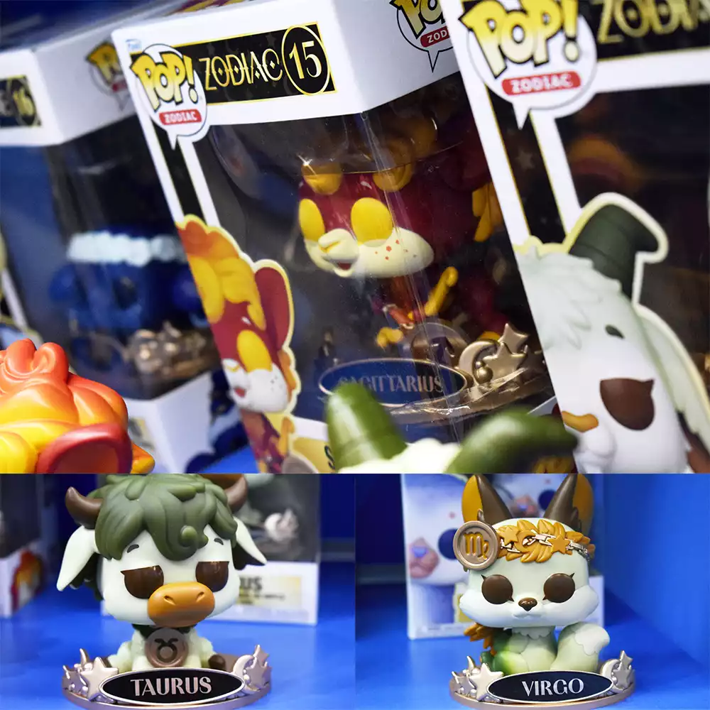 Zodiac de Funko Pop! en la Spielwarenmesse. Créditos: docpastor.com
