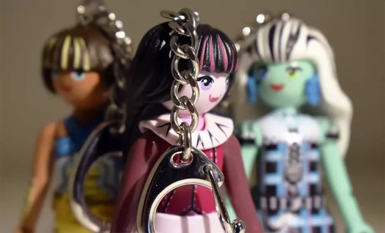 Llaveros de Monster High de Playmobil. Créditos: docpastor.com