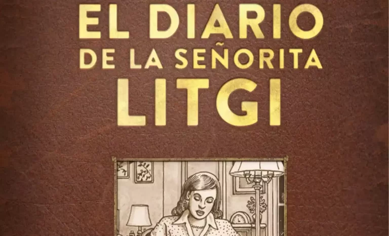 Portada de El diario de la señorita Litgi. Créditos: Norma Editorial