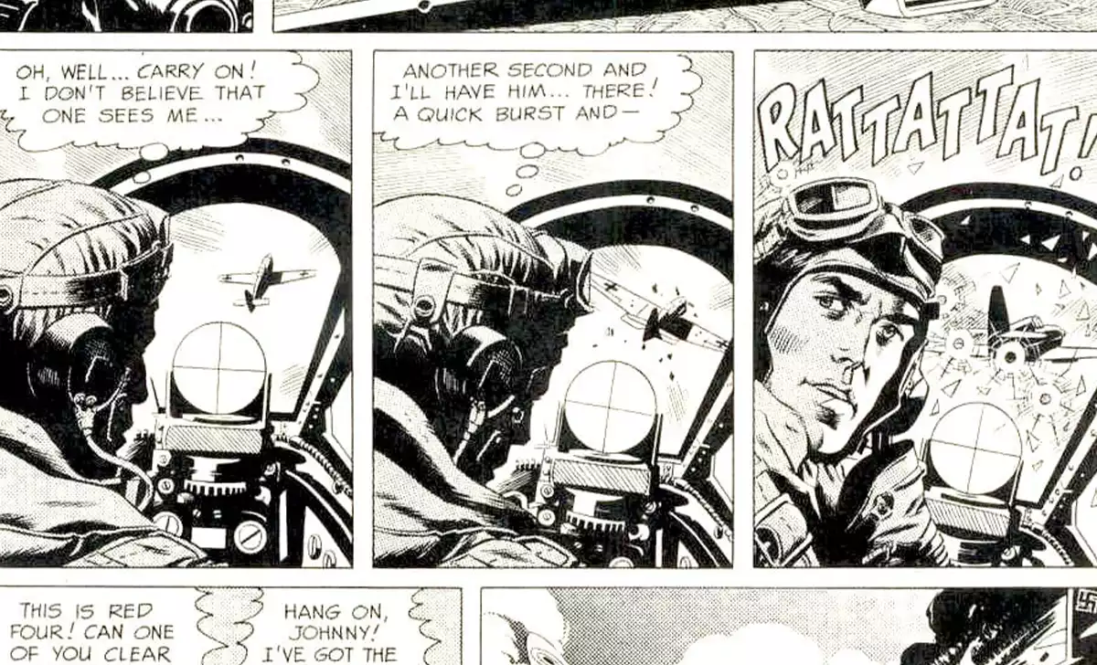 Viñetas de Blazing Combat. Créditos: Créditos: docpastor.com