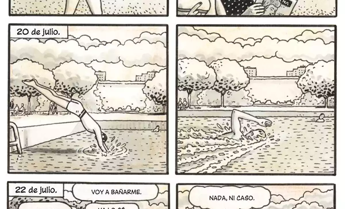 Viñetas de El diario de la señorita Litgi. Créditos: Norma Editorial