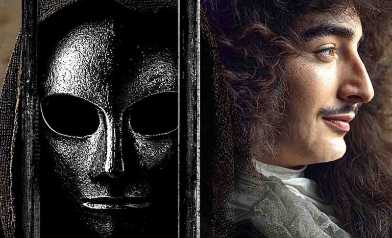 Cartel de La Máscara de Hierro: el enigma del rey Sol. Créditos: Canal Historia.