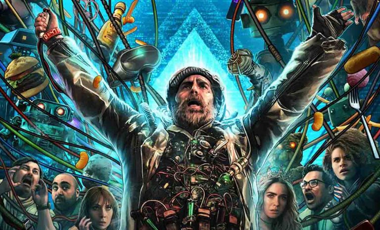 Cartel de lo nuevo de Gore Verbinski: Buena suerte, pásalo bien, no mueras. Créditos: Vercine 360.