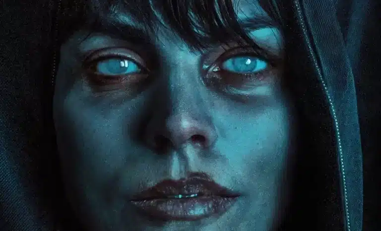 Detalle del póster de La ahorcada. Créditos: Filmax.