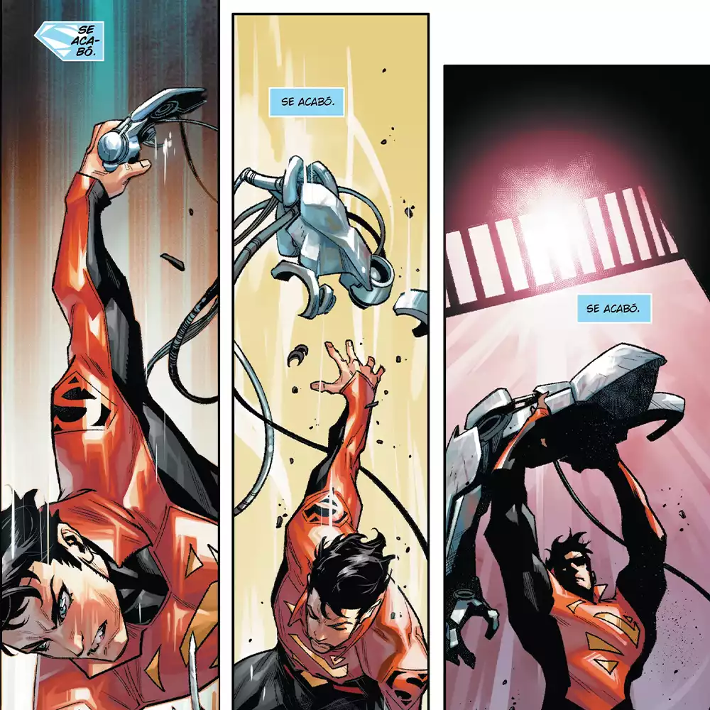 El poder del joven Superman en Seis Secretos. Créditos: DC/Panini