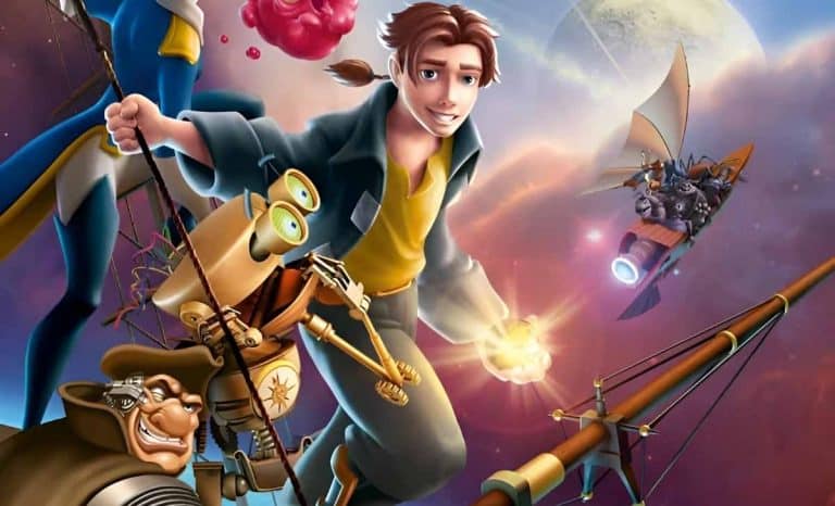 Cartel de 'El planeta del tesoro'. Créditos: Walt Disney Animation Studios