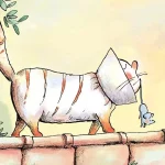 Portada de Gato Pachorro Vida pachorra. Créditos: Edelvives