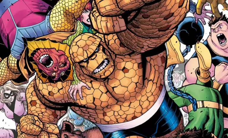 Portada de La Cosa El rey de la calle Yancy. Créditos: Panini/Marvel