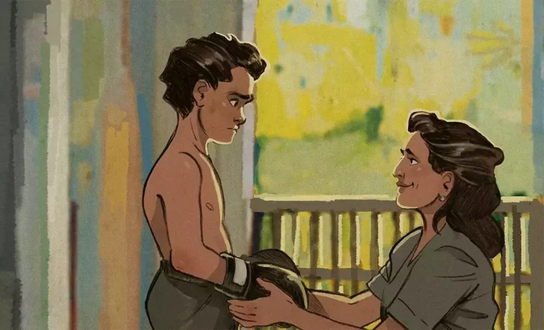 Portada de Marcel Cerdan: El corazón y los guantes. Créditos: Norma Editorial